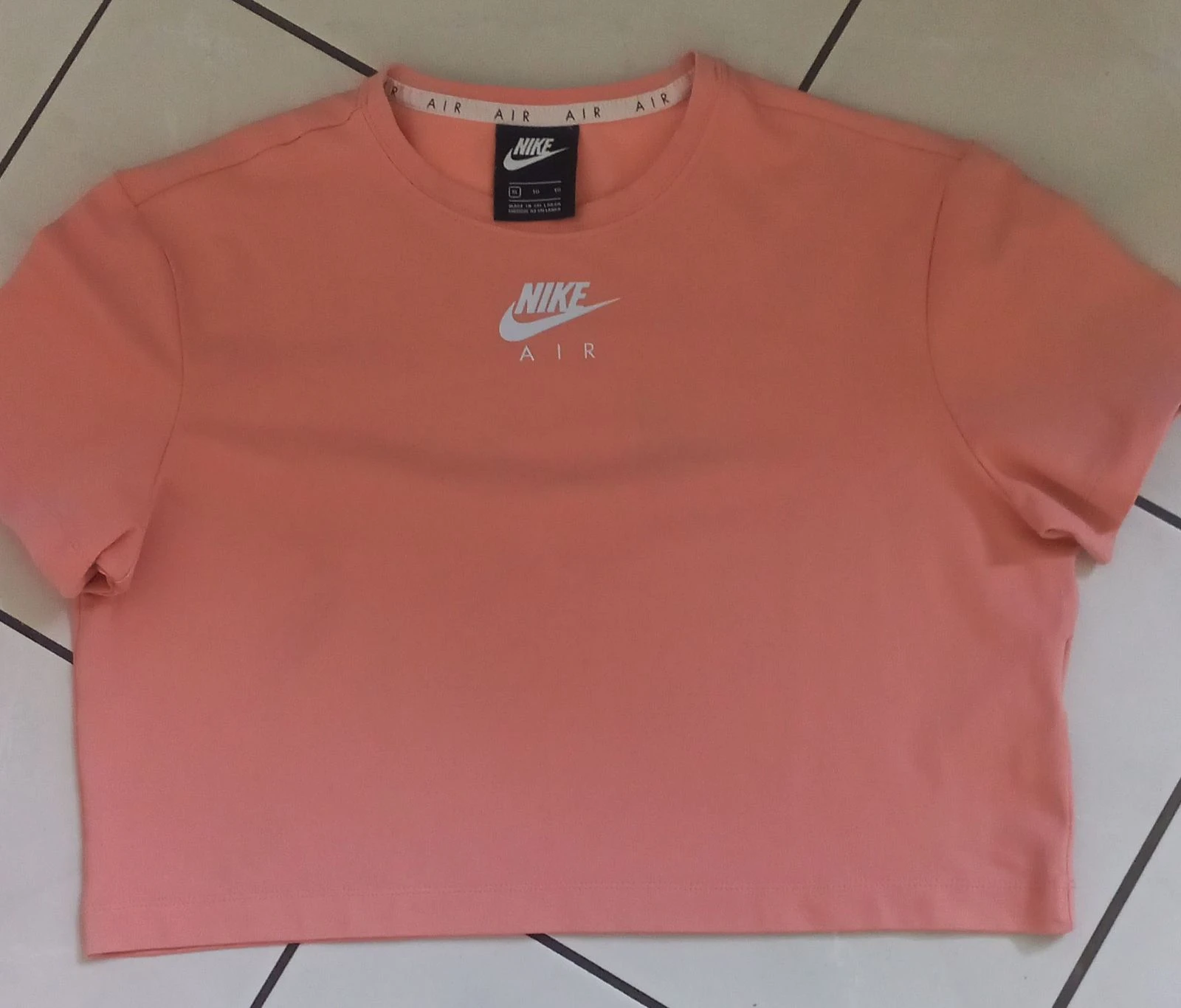 Tee-shirt court femme Nike air